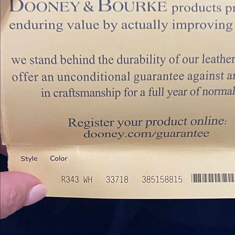 NWT Dooney & Bourke Zip Zip Satchel (BONE) - Picture 10 of 14